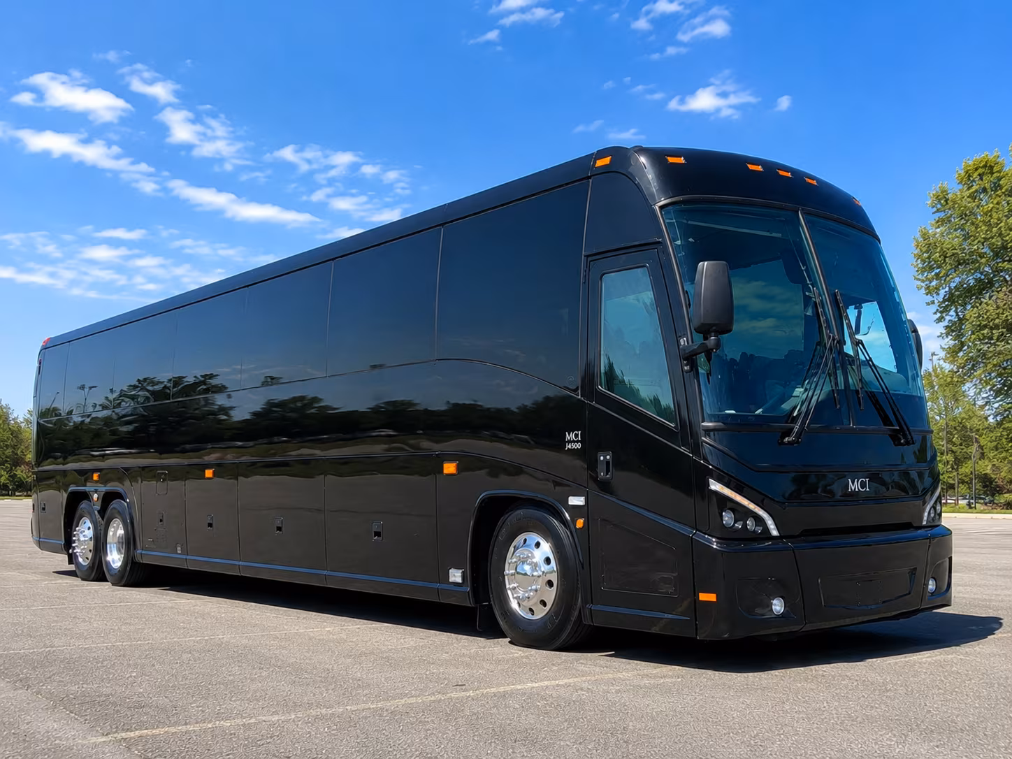 lexington bus rental service area